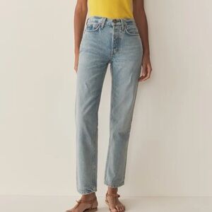 Doen Diana Jean Vendome Wash High Waisted Jeans Denim Sz 32 NWT